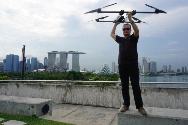Palivové články udrží dron ve vzduchu řadu hodin