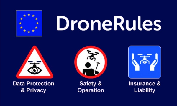 Evropská legislativa: drony jako mohamedáni